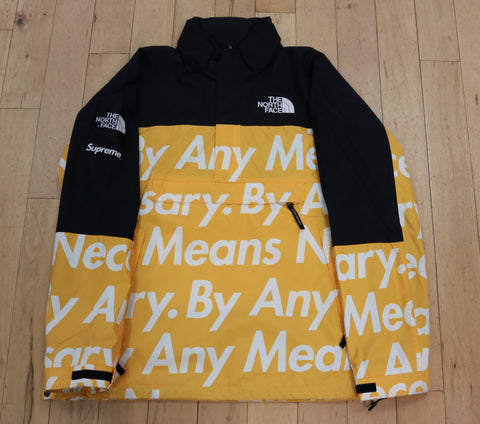 Supreme x TNF By Any Means Pullover Yellow