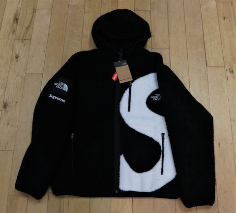 Supreme x TNF S Logo Fleece Black